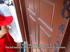 Hot Mom Fucks The Delivery Men