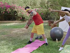 Nero, Cougar, Di colore, Erotica, Matura, Mamma che vorrei scoparmi, All'aperto, Cavalcando