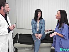 Brunette, Creme tærte, Sædskud, Doktor, Hårdt, Hd, Sygeplejerske, Gravid