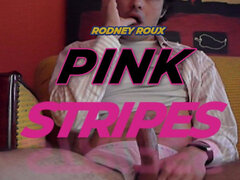 Rodney Roux’s Manga Nerd Cumshot: Pink Stripes & Beach House Heat