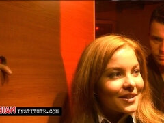 Anal, Stora tuttar, Blondin, Doggystyle, Handjobb, Grov, Uniform, Voyeur