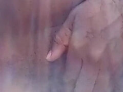 Rubbing My Clit Pushing Deodorant Bottle Out My Pussy Peeing Outdoors