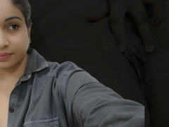 Cul, Rondelette, Femelle, Fait maison, Indienne, Seins naturels, Chatte, Solo