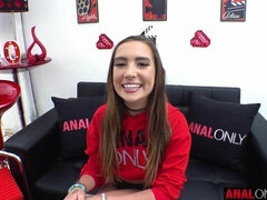 Amatør, Anal, Røvslikning, Stor røv, Stor pik, Hundestilling, Teenager, Bryster