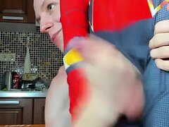 Amatööri, Iso kulli, Pariskunta, Spermashotti, Homo, Käsihoito, Laiha, Teini