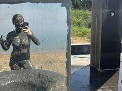 18, 素人, ビキニ, ブロンド, ヨーロピアン, アウトドア, 一人, ティーン