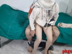 Desi maid from India hooks up with her owner, intense conversations in Hindi and messy encounters