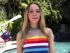 Analny, Tyłek, Z odbytu do ust, Niemowlę, Blondynka, Obciąganie, Hardcore, Cycki