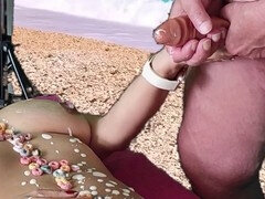 Oral adventure on the coral beach with Adamandeve