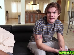 Sovrum, Blondin, Avsugning, Fångad, Universitet, Långt ner i halsen, Hd, Tabu