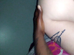 Stor kuk, Svart, Avsugning, Creampie, Ansiktsbehandling, Mamma, Suger