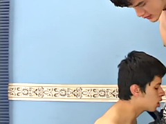 Nympho twink fucked in the anal hole by perverted stud