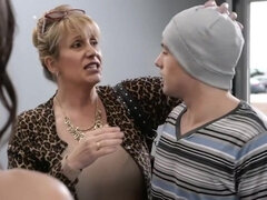 Two Slutty Girls Hairstyles With Phoenix Marie, Tyler Nixon And Abella Danger