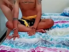 크고 아름다운 여자, 큰 가슴, 하드코어, 인도네시아, 밀프, 파티, 젖가슴