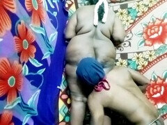 Chubby Indian Tamil wife enjoys phat ass eating and kissing in a romantic scene