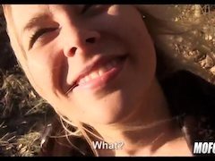 Giving him a blowjob in Europe