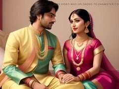 Indian bhabhi Oyejaggu takes part in a wild desi sex marathon