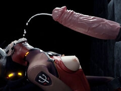 Robaatoo Tiaz-3dx Gloryhole Payback: Big-ass Slut Craves Monster Cock Cum - Intense Sweet Hot Ass Gaping Sex