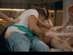 18, Kukk suging, Sæd i munnen, Lesbisk, Orgie, Rødtopp, Strapon, Tenåring