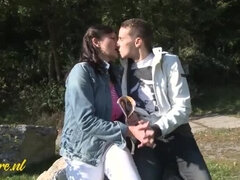 Sucer une bite, Brunette brune, Femme couguar, Éjaculer dans la bouche, Queue, Hard, Maman, Chatte