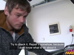 Leie, Blasen, Auto, Spermaladung, Hundestellung, Frau, Lecken, Muschi