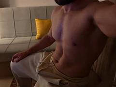 Amateur, Verga grande, Europeo, Gay, Masturbación, Músculo, Solo, Adolescente