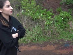 Пляж, Брюнетки, Пальцем, На природе, Пирсинг, От первого лица, Киски, Бритые