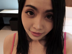 Busty Asian Xreindeers enjoys anal POV sex