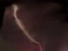 아마추어, 야외의, 팬티호스, 혼자