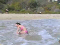 Blondynka, Ekshibicjonizm, Zabawny, Hd, Naturalne cycki, Publiczny, Cycki, Podglądacz