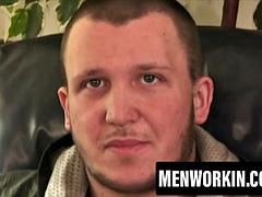 Enthousiasteling, Grote lul, Sperma shot, Homo, Masturbatie, Alleen