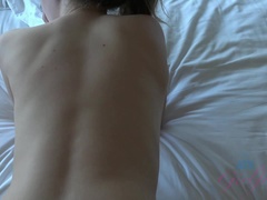 Amateur, Salle de bains, Brunette brune, Doigter, Nourriture, Petite amie, Branlette thaïlandaise, Orgasme