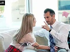 Blond, Pijpbeurt, Daddy, Hondjeshouding, Sperma in gezicht, Masturbatie, Monster, Bekijker