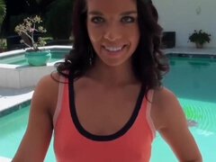 Avery Brooks and JMac banging on the sofa and flor