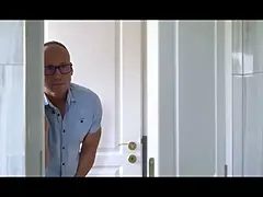 18, 흑갈색 머리, 체코인, Hd, 고함치는, 젖가슴