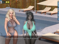 3 dimensionaal, Zwart, Reusachtig, Tieten likken