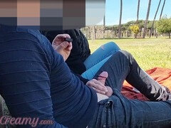 Amatør, Fersket, Blotting, Fransk, Runke, Onani, Milf, Utendørs