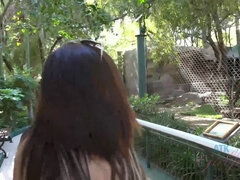 Fidanzata, Masturbazione, All'aperto, Mutandine, Punto di vista pov, Pubblico, Figa, Tette