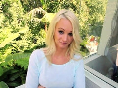 Grote lul, Grote mammen, Blond, Sperma shot, Handbeurt, Hd, Natuurlijke tieten, Tiener