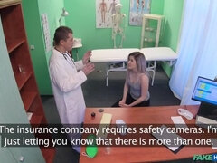 Kazakh Chick Busts Doctors Bollocks