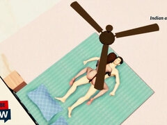 Devar and Bhabhi in Front of Husband