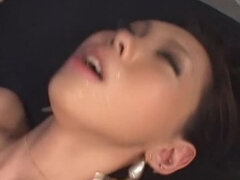 Azijci, Kondom, Zunanji izliv, Obrazno, Prstni, Grupni, Milf, Sesanje