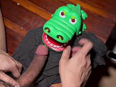 This toy bites my cock