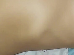 18, 아마추어, 큰 엉덩이, 흑갈색 머리, 집에서 만든, 라티나, 밀프, 자연의 가슴