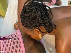 Ebony Lesbians Ignite Passion in Thrilling Intimate Chat