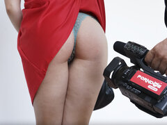 Casting fucking session showing a good attitude