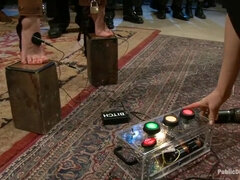 아시안, 엉덩이, 본디지 훈육 사디즘 마소치슴, 본디지, 흑갈색 머리, 더블 삽입, Hd, 다른 인종간의