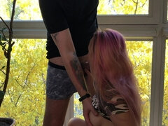 18 ans, Amateur, Sucer une bite, Couple, Éjaculer dans la bouche, Adolescente