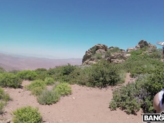 Velike joške, Blondinka, Fafanje, Busty, Zunanji izliv, Doggystyle, Hardcore, Obrito