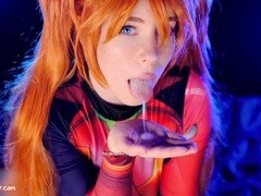 Anal finger, hottie, evangelion